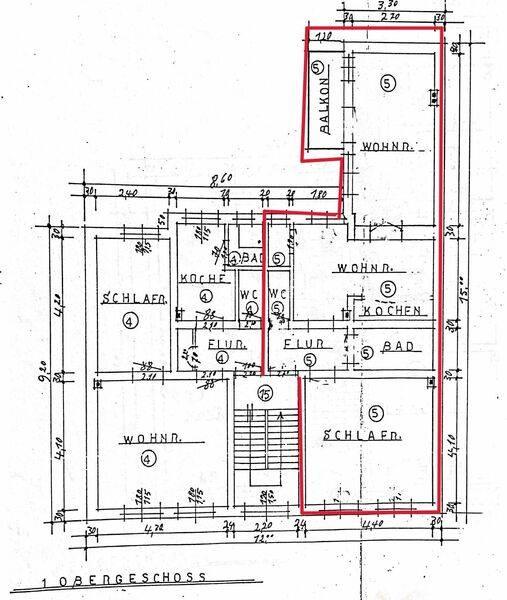 Wohnung 2,5 Zimmer